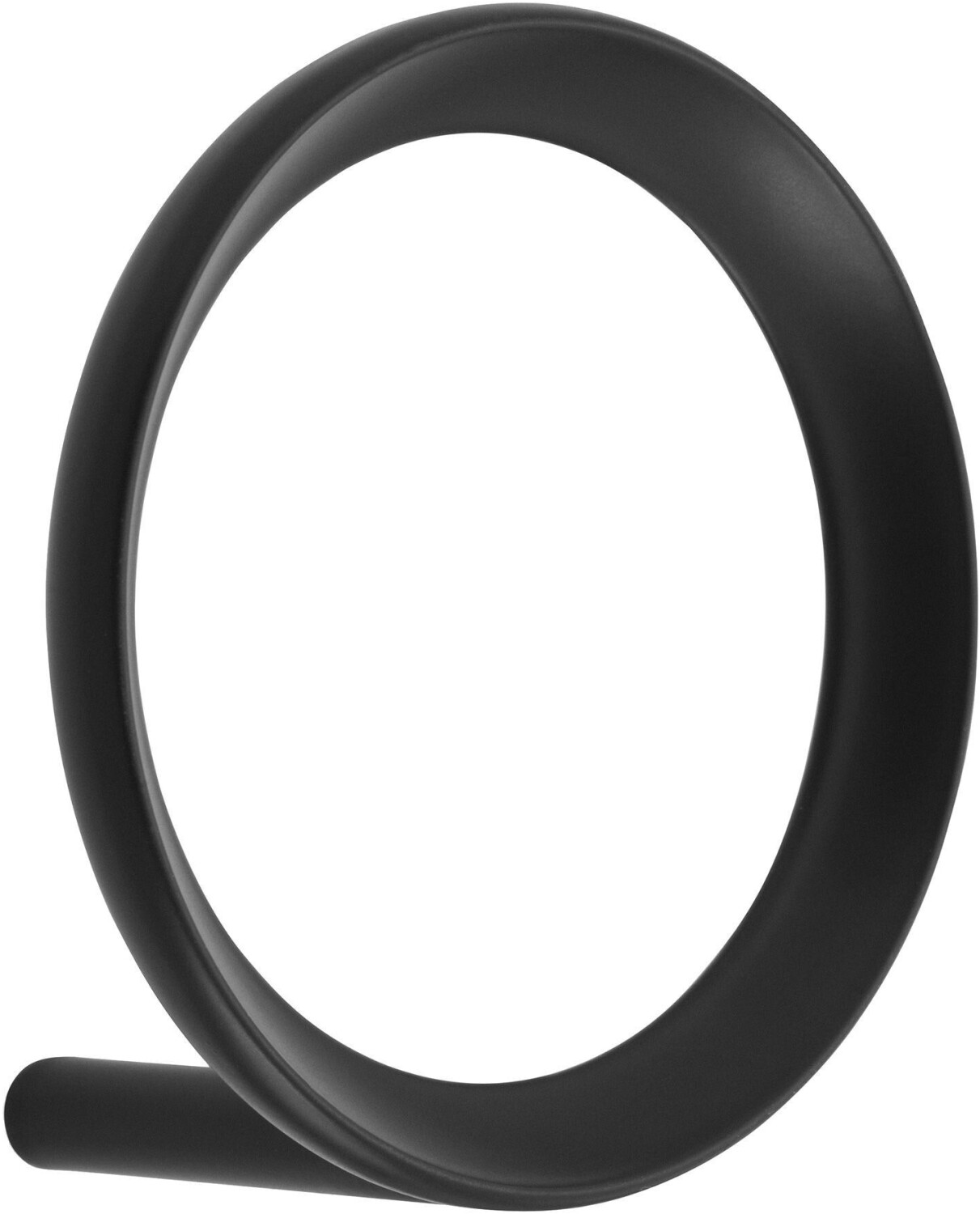 Normann Copenhagen Loop wall hook L black powder-coated Ø 94cm black Ø 94cm