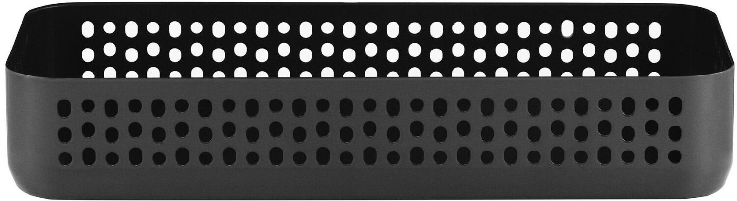 Normann Copenhagen Nic Nac Organizer storage box 4cm black powder coated black