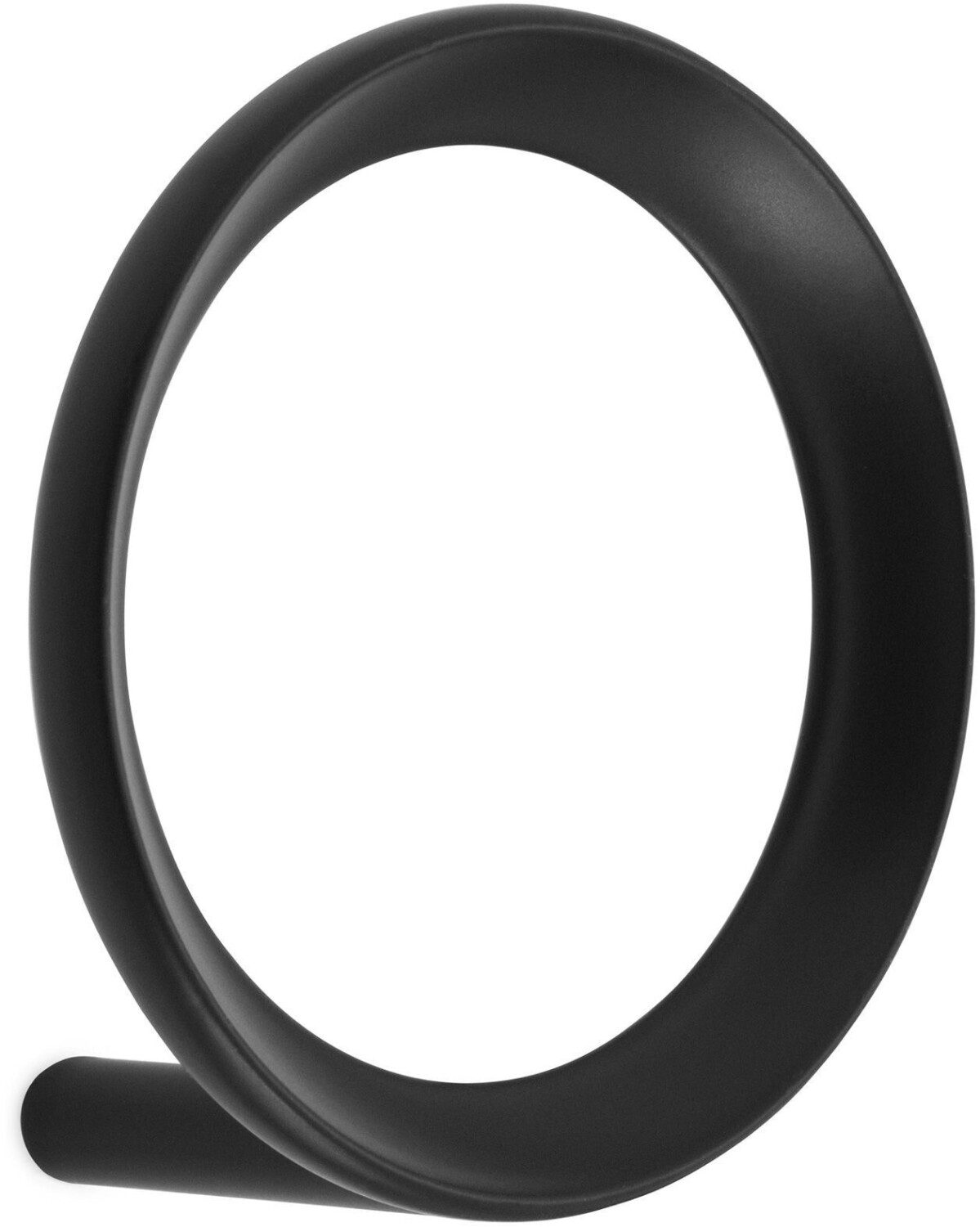 Normann Copenhagen Loop wall hook M black powder-coated Ø 78cm black Ø 78cm