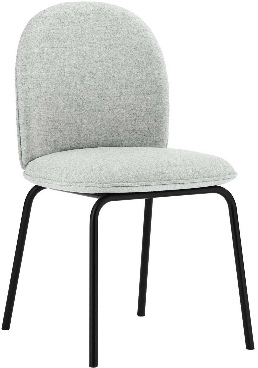 Normann Copenhagen Ace chair Synergy LDS08 powder-coated black