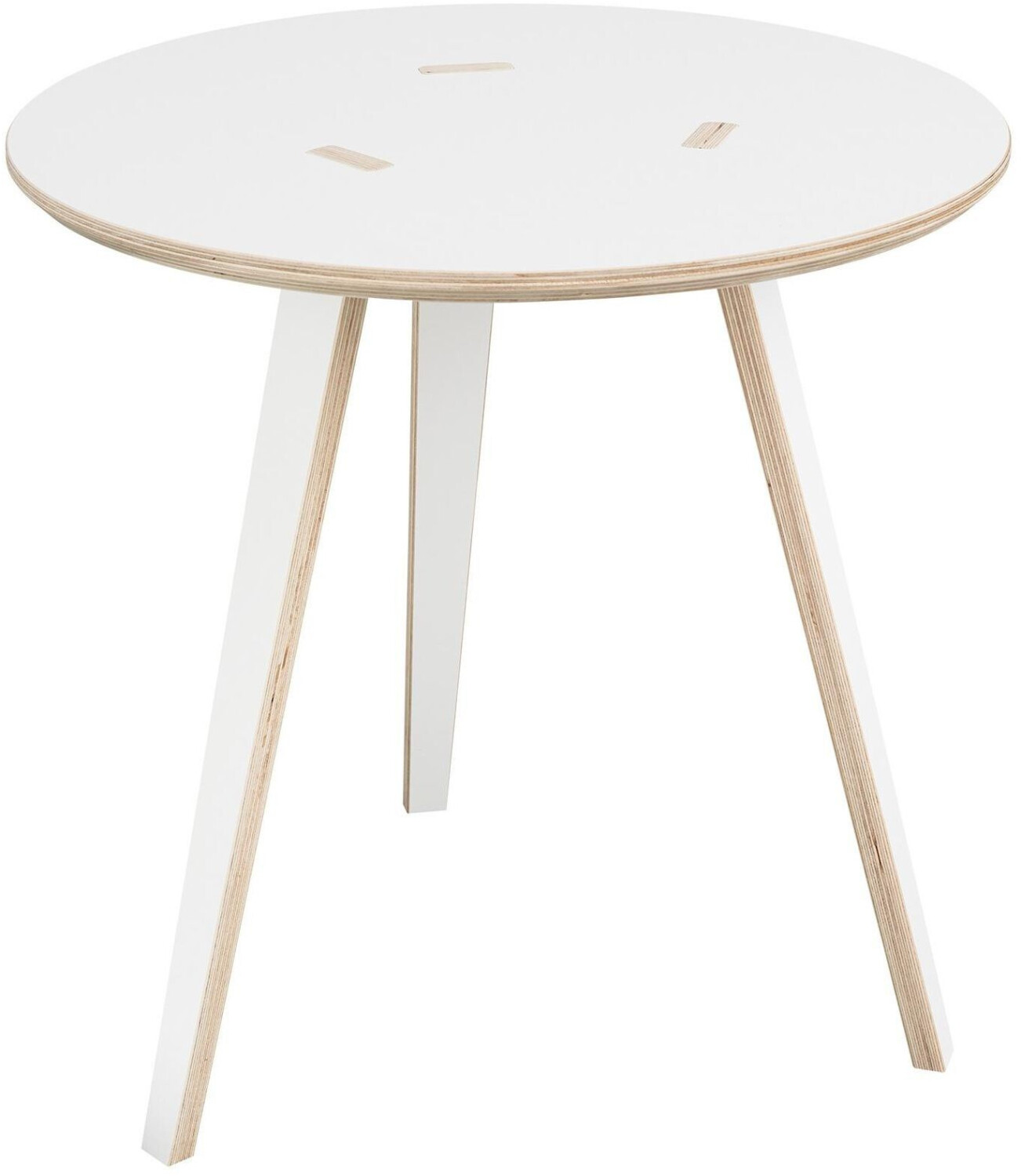Tojo Round side table Ø 50x50cm white