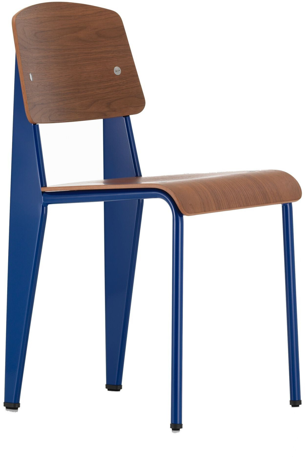 Vitra Standard chair pigmented marcoule walnut black pigmented