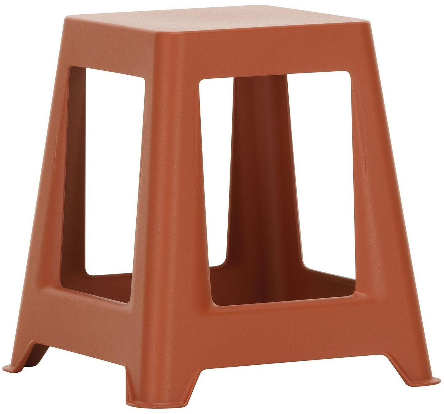Vitra Chap stool side table brick brick