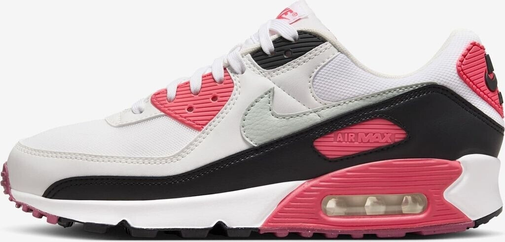Nike Air Max 90 Women white aster pink black silver desde 112 00 Compara precios en idealo