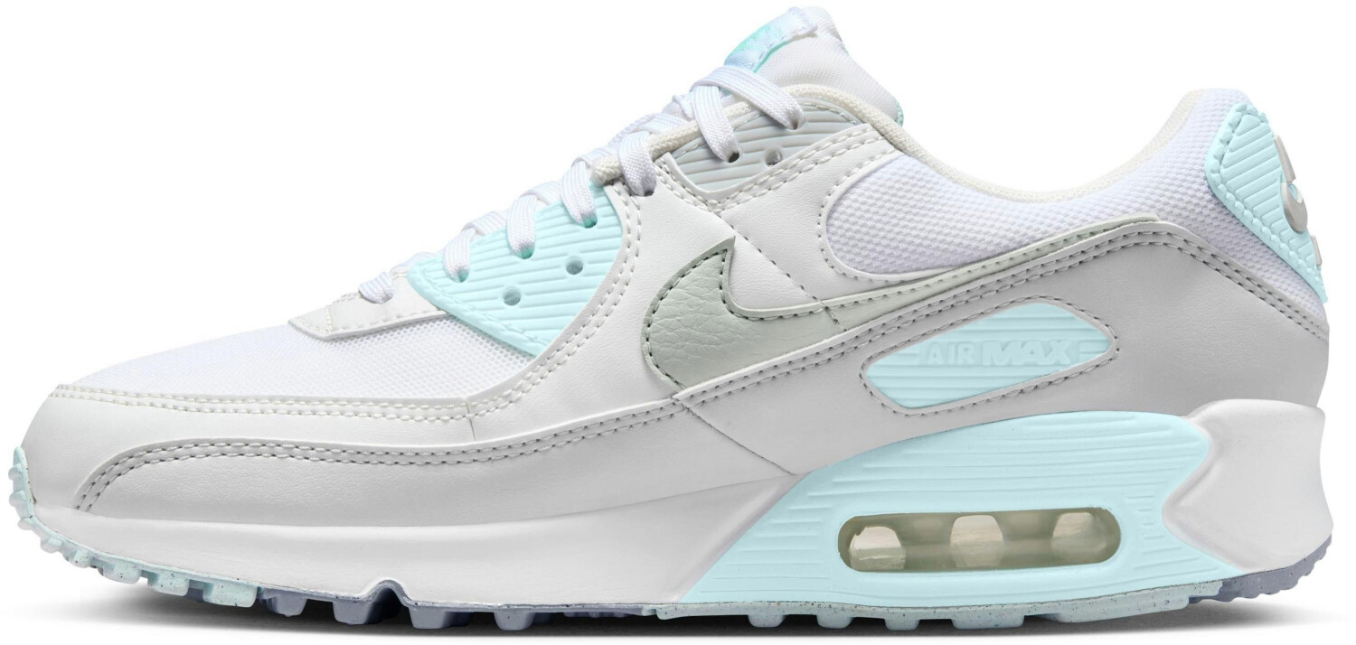 Nike air max 90 grey and white womens cheap