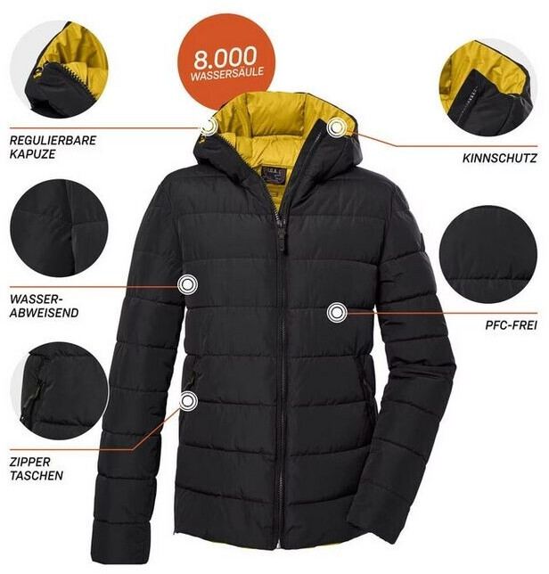 Giacca Trapuntata G.I.G.A. DX Uomo - Leggera, Idrorepellente E Antivento - Colonna D'Acqua 8.000 Mm