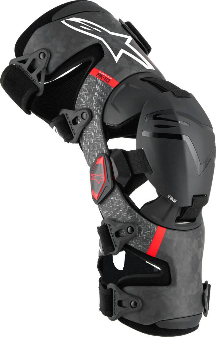 Alpinestars Supertech RK-10 Plasma Knee Brace black/red