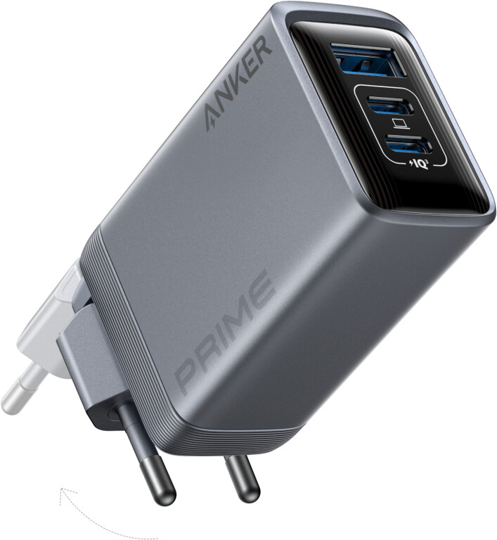 Anker Prime Charger (100W, 3 Ports, GaN)
