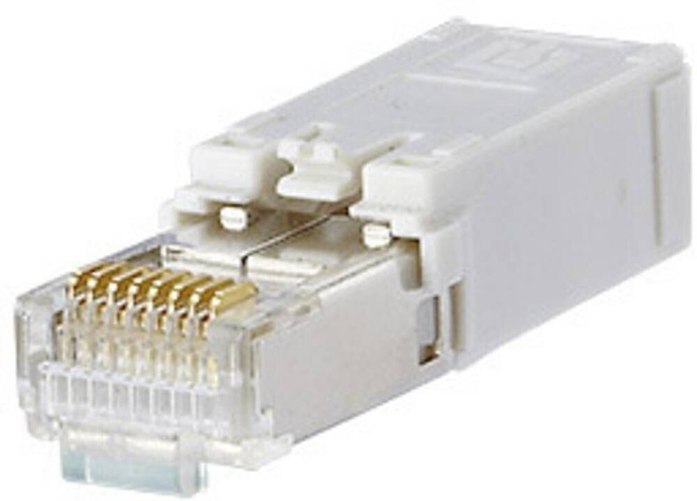 Metz Connect Steckereinsatz at.6 RJ45 WG27-24 1401500810-I (10 Stück)