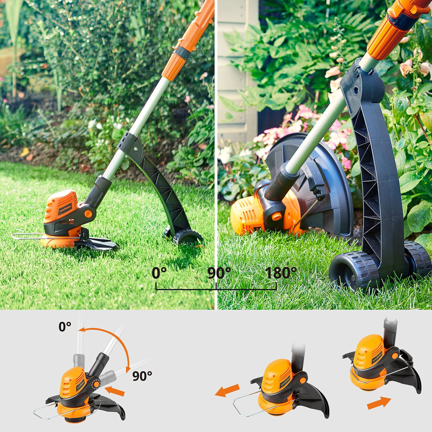 Lawnmaster Lawnmaster CLGT2425S-03 - side view