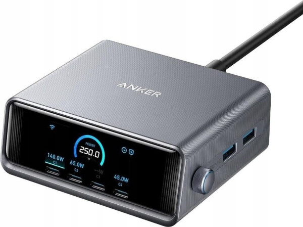 Anker Prime Ladegerät 250W, 6 Ports, GaNPrime (A2345341)