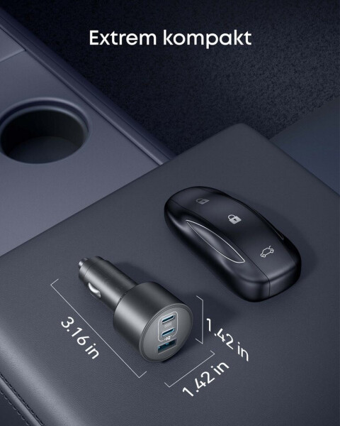 Anker Kfz-Ladegerät (167,5W, 3 Ports), Bild 6