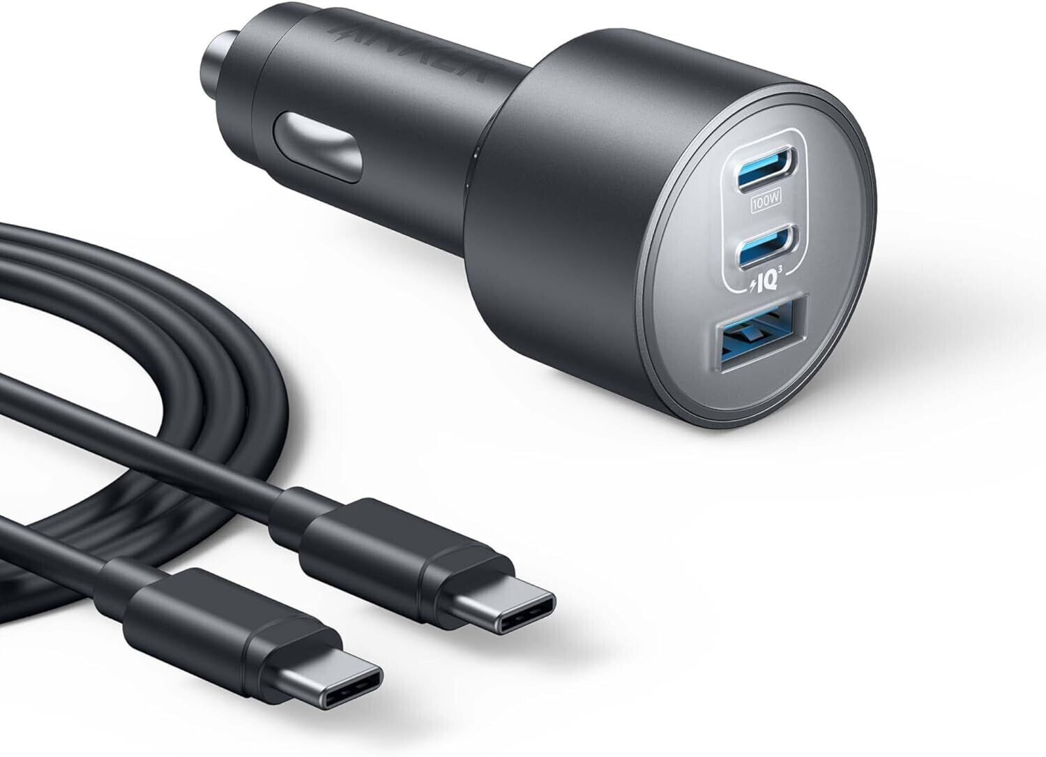 Anker Car Charger (167,5W, 3 Ports)