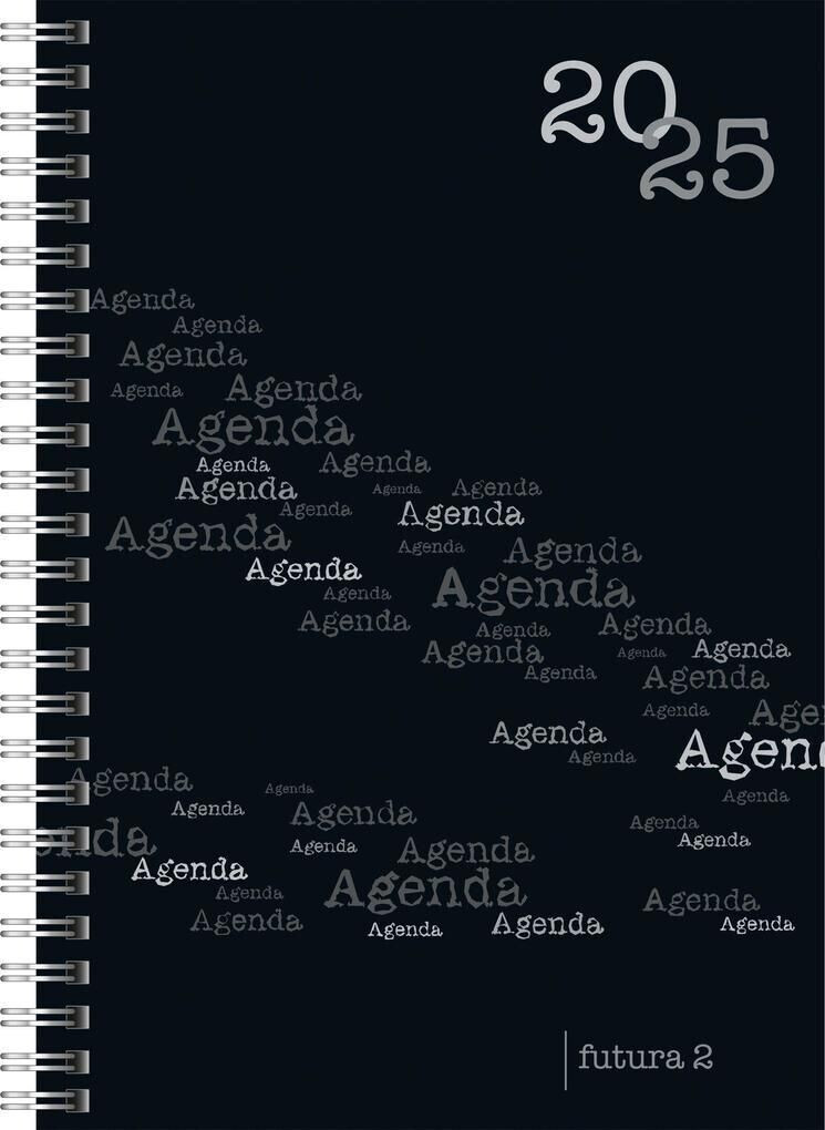 Rido Buchkalender futura 2 A5 1 Woche/2 Seiten PP-Einband