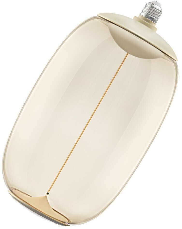 Osram E27 Vintage Lamp 1906 Big Elipse Oval Magnetic Amber 4W like 27W warm white light