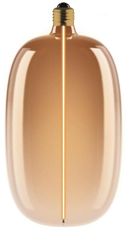 Osram E27 Vintage Lamp 1906 Big Elipse Oval Magnetic Tea Brown dimmable 4.8W like 20W extra warm white light