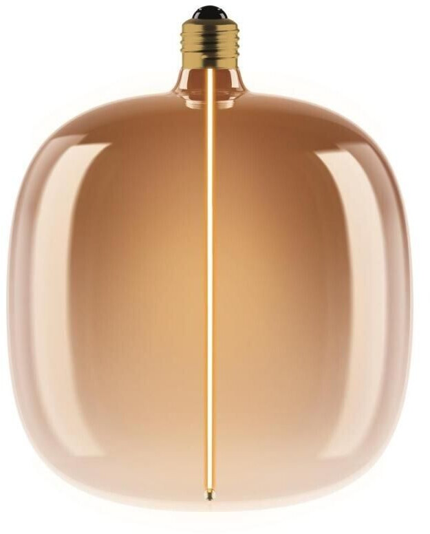 Osram E27 Vintage Lamp 1906 Big Oval Magnetic Tea Brown dimmable 4.8W like 20W extra warm white light