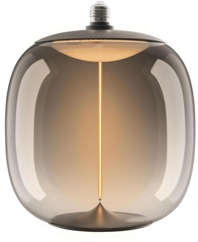 Osram E27 Vintage Lamp 1906 Big Oval Magnetic Smoke dimmable 12W like 35W extra warm white Light