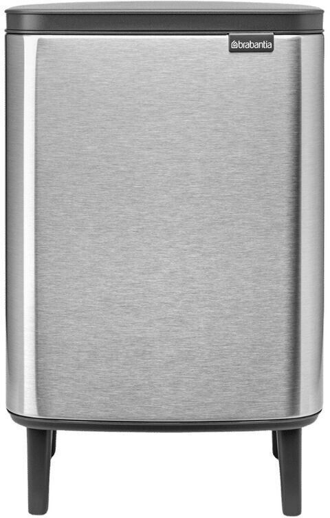 Brabantia Waste bin Bo Hi 12l matt steel