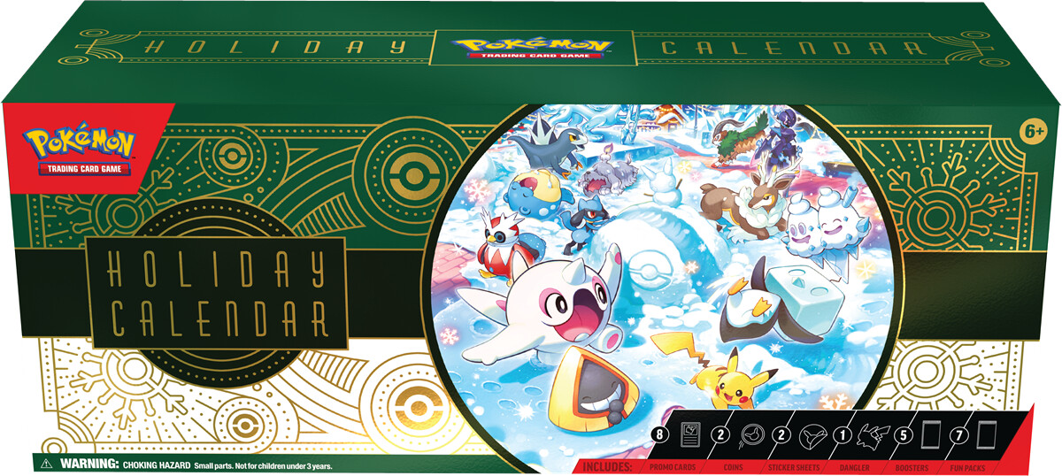 Jazwares Pokémon Holiday Calender 2024