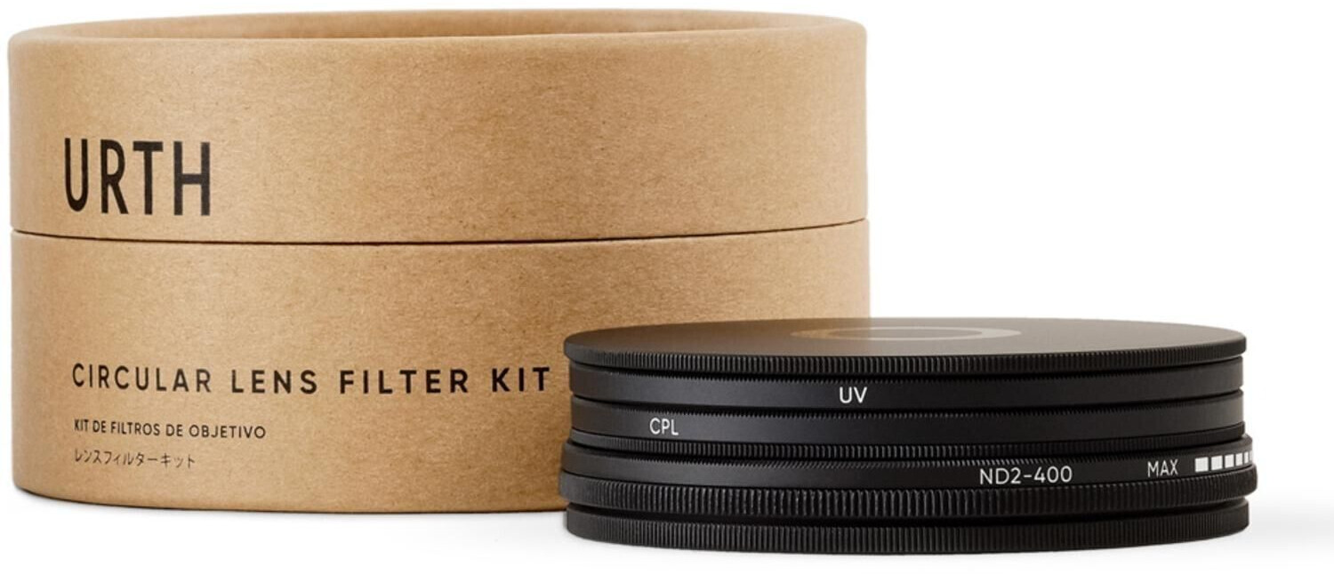 Urth The Explorer Filter Kit (UV/CPL/ND2-400) 82mm