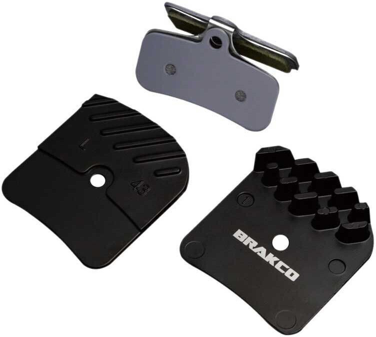 Brakco Shimano 4p Saint Zee Xtr/xt/deore Sintered Disc Brake Pads silver