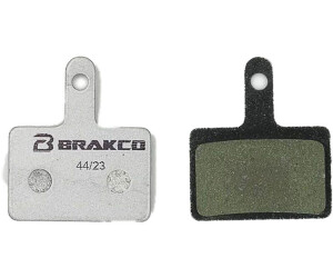 Brakco Silent Mineral Shimano Deore Disc Brake Pads 25 Units silver