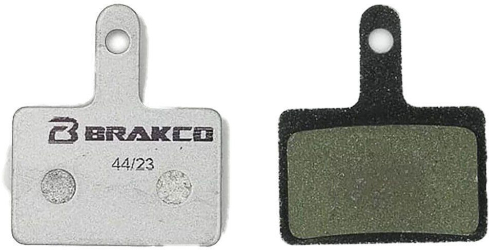 Brakco Silent Mineral Shimano Deore Disc Brake Pads 25 Units silver