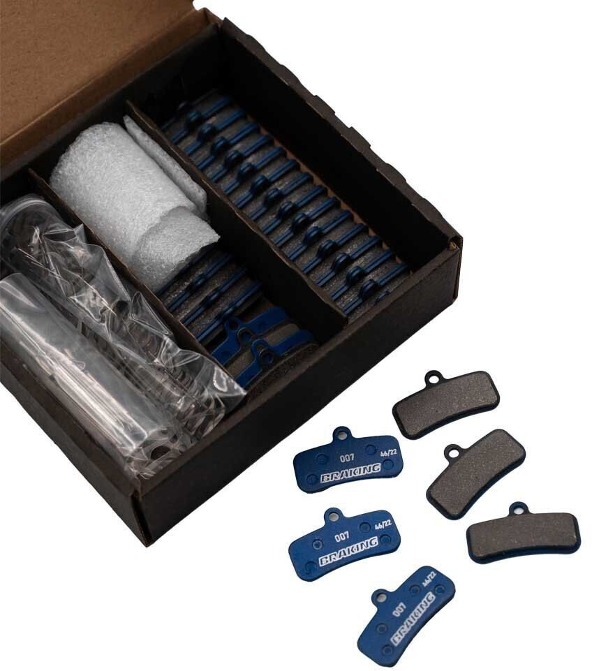 Braking Race World Cup Shimano Saint 2010 Sintered Disc Brake Pads 25 Pairs silver