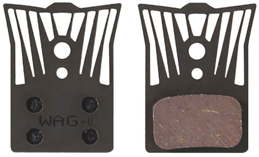 Wag Shimano Ultegra Br-rs805 Organic Disc Brake Vented Pads silver