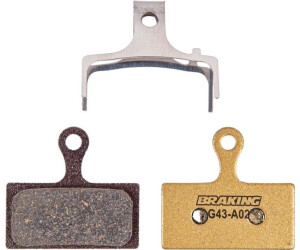 Braking Shimano Xtr 2011 Carbon-metallic Disc Brake Pads Golden