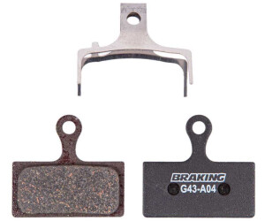 Braking Shimano Xtr 2011 Organic Disc Brake Pads 20 Pairs silver