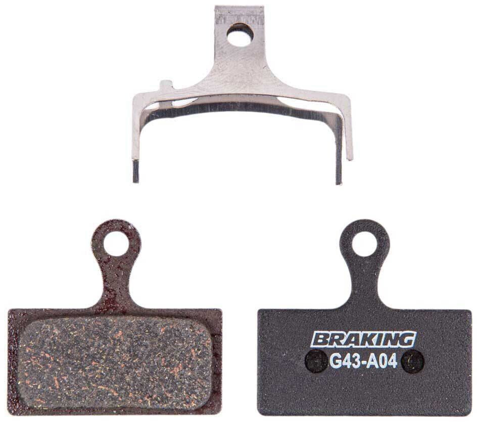 Braking Shimano Xtr 2011 Organic Disc Brake Pads 20 Pairs silver