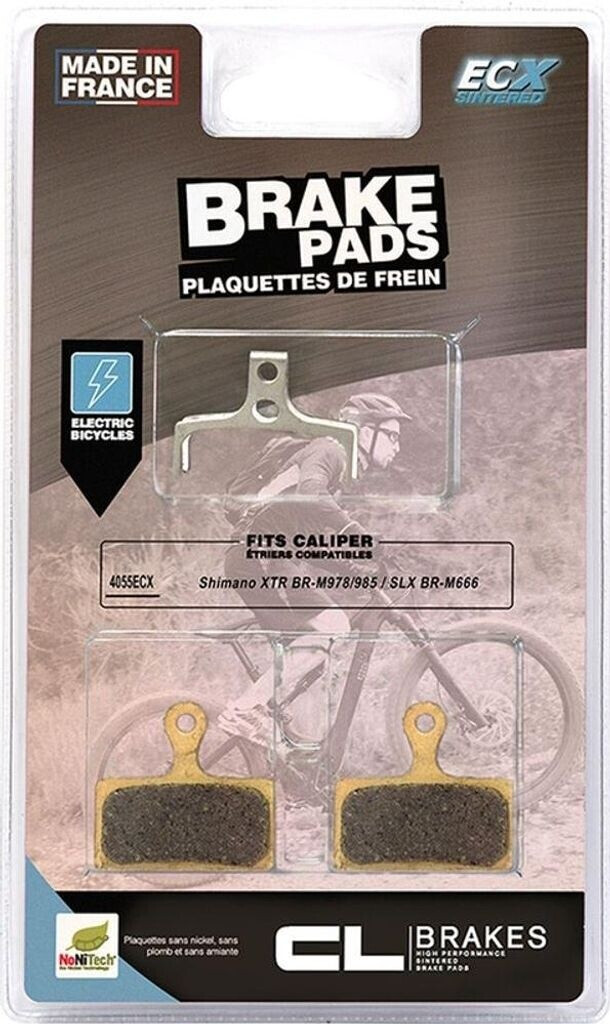 Cl Brakes E-bike 4051ecx Sintered Disc Brake Pads Golden