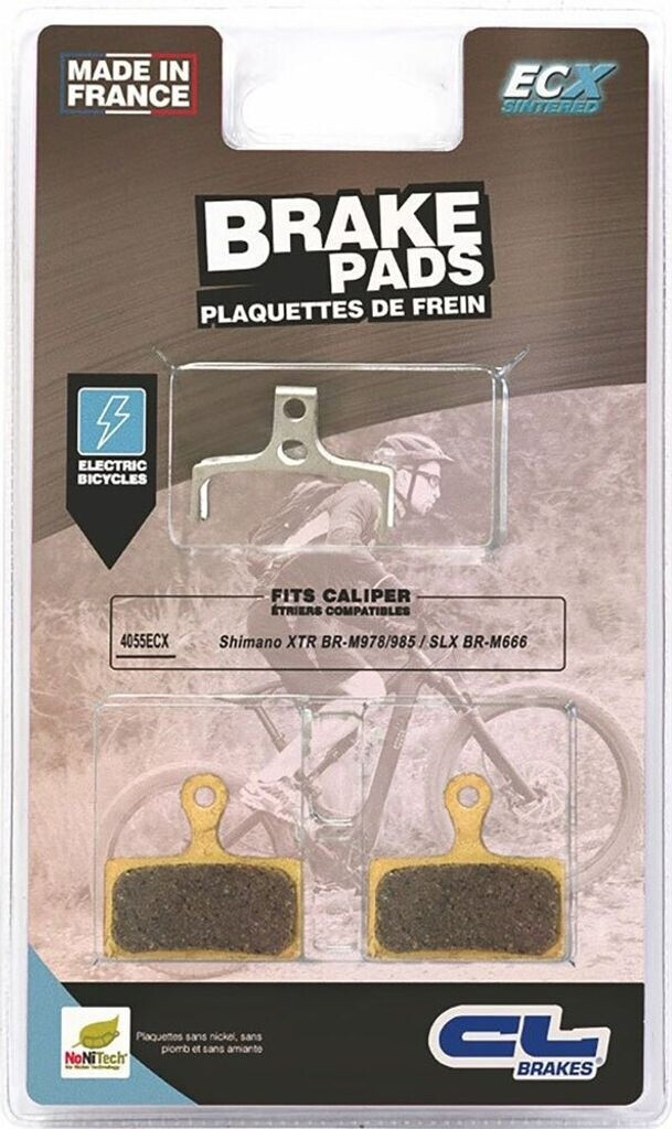 Cl Brakes E-bike 4056ecx Sintered Disc Brake Pads Golden