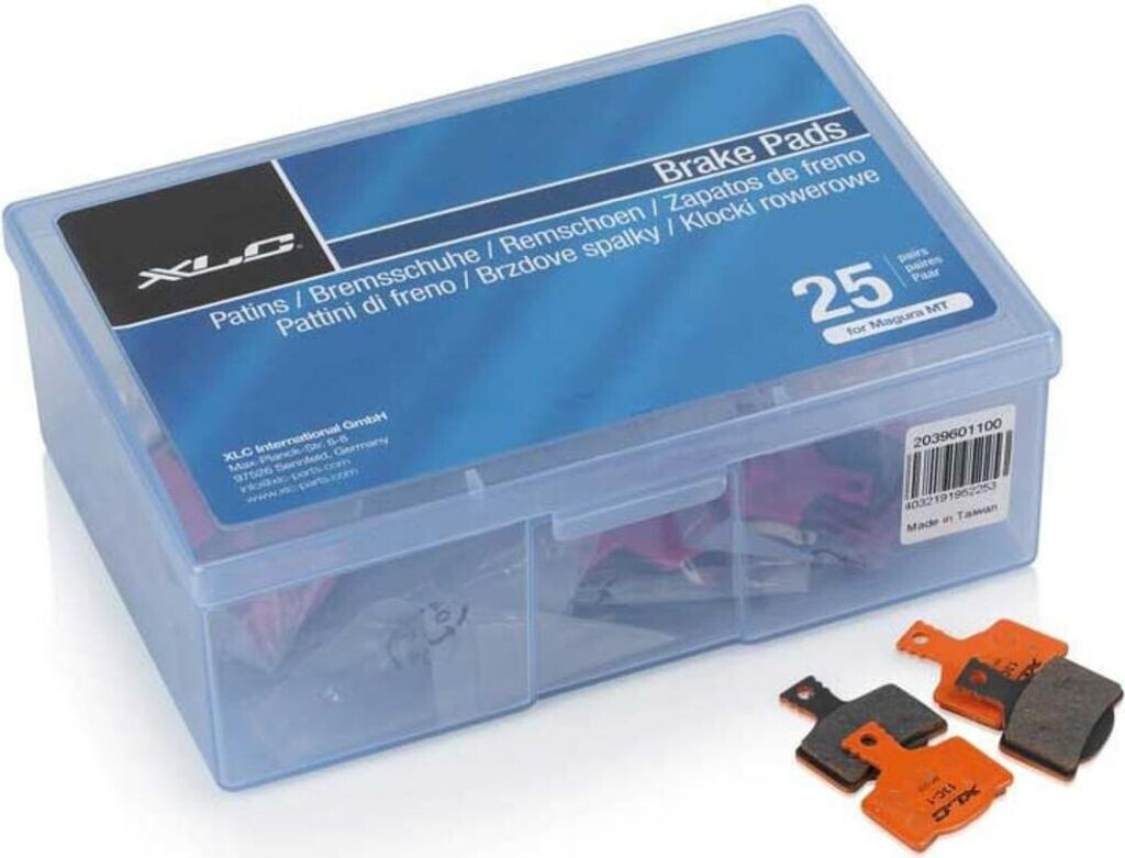 XLC Disc Brake Pads Magura Mt Bp O32 25 Pairs Orange,Schwarz