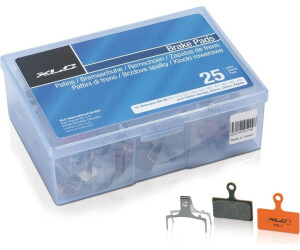 XLC Disc Brake Pads Shimano Br M985 25 Pairs Orange,Grau