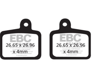 EBC Mtb Cfa466hh Hayes Stroker Ryde Wet Riding Disc Brake Pads Durchsichtig
