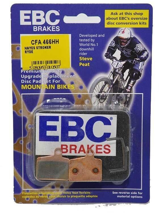 EBC Mtb Cfa466hh Hayes Stroker Ryde Wet Riding Disc Brake Pads Durchsichtig