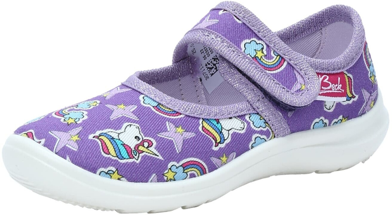 Beck Dream Violet Slippers Kindergarten Shoe Girls 23-35