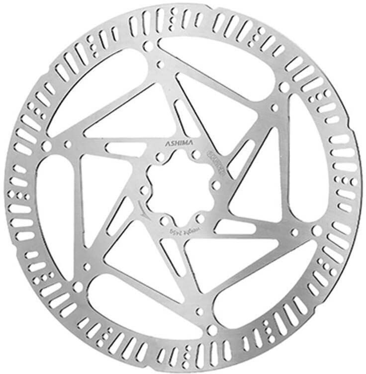 Ashima Aro-21 E-bike 6b Brake Disc silver 220 mm
