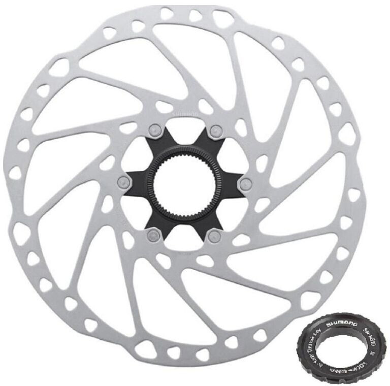 Shimano Deore Sm-rt64 Cl Brake Disc silver 160 mm