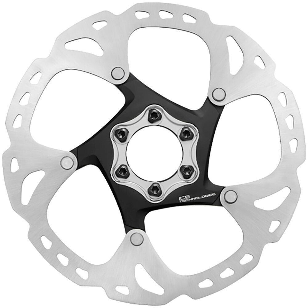 Shimano Deore Xt Rt86 6b Brake Disc Schwarz,silver 203 mm