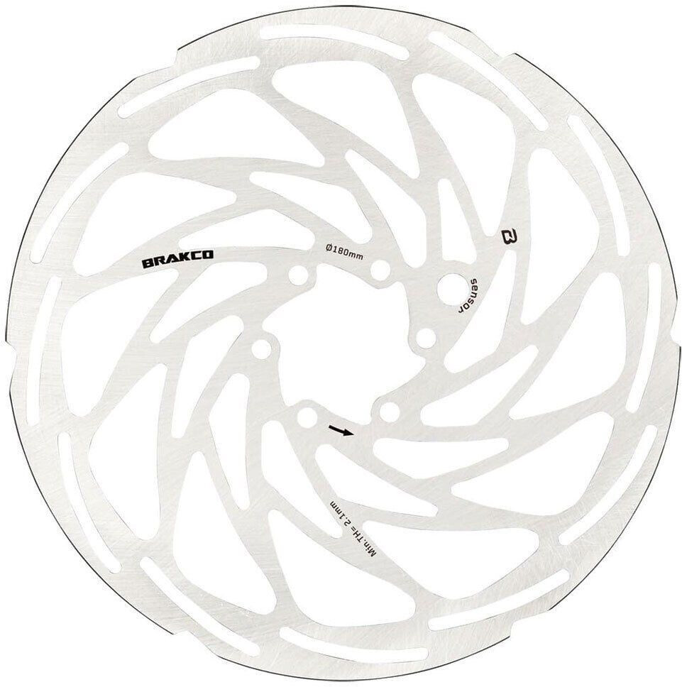 Brakco Cgo 6b 2.3 Mm Brake Disc Durchsichtig 180 mm