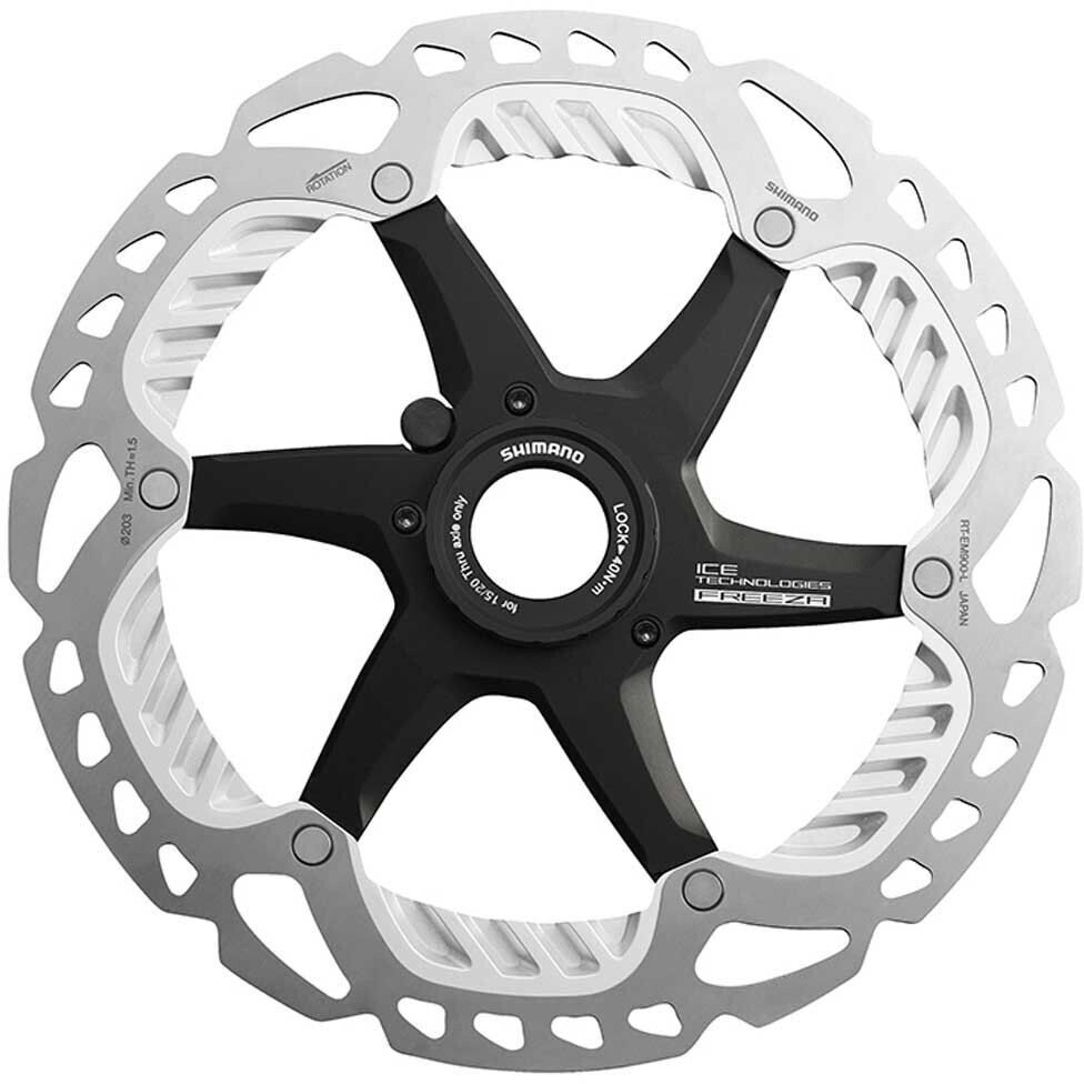 Shimano Ice Tech Freeza Rt-em910 Cl External Brake Disc silver 160 mm
