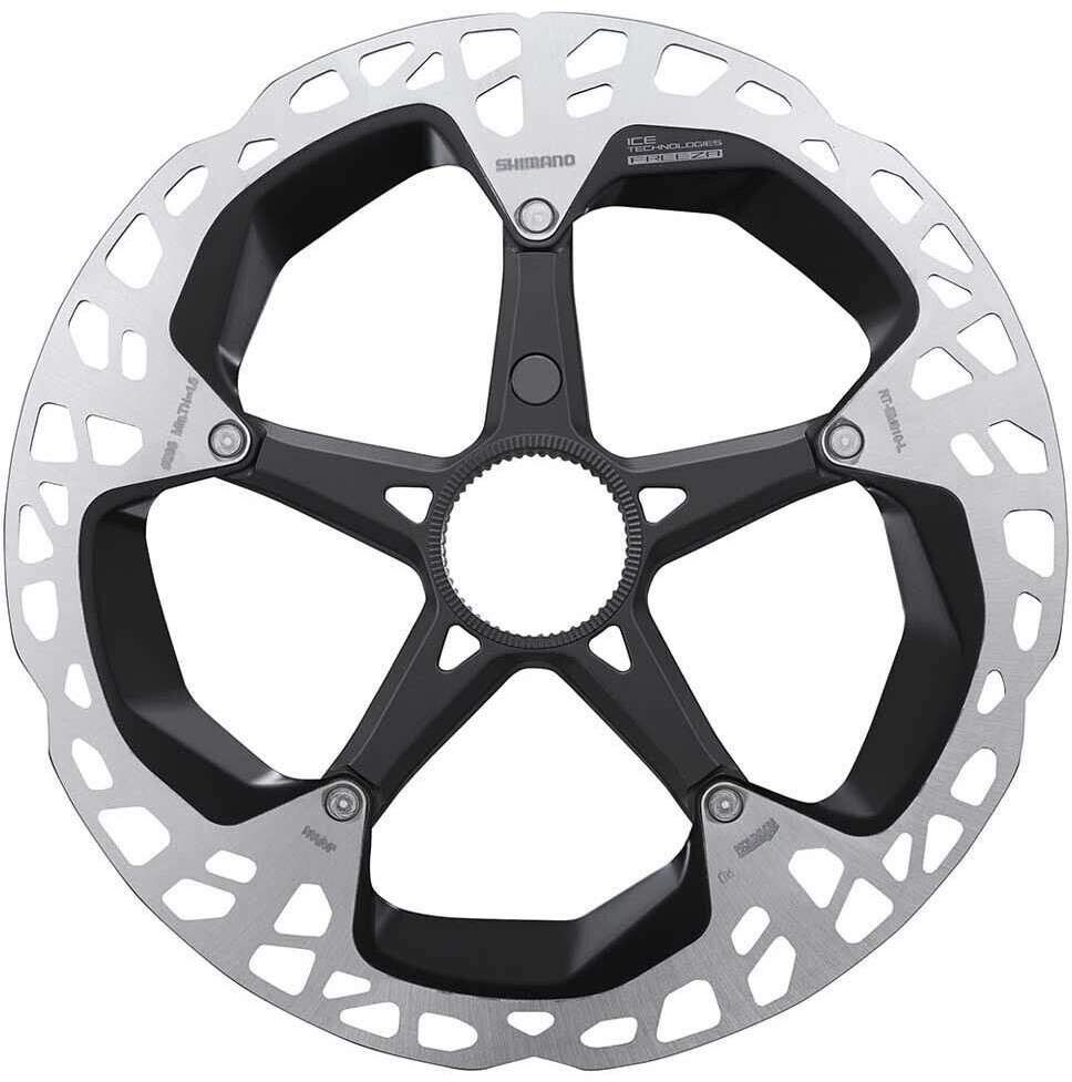 Shimano Ice Tech Freeza Rt-em910 Cl Internal Brake Disc silver 180 mm