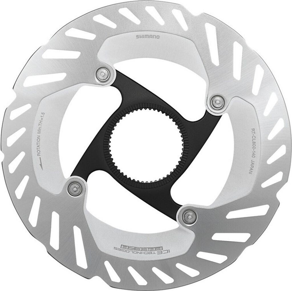 Shimano Rt-cl800 Lock Interno Brake Disc silver 140 mm
