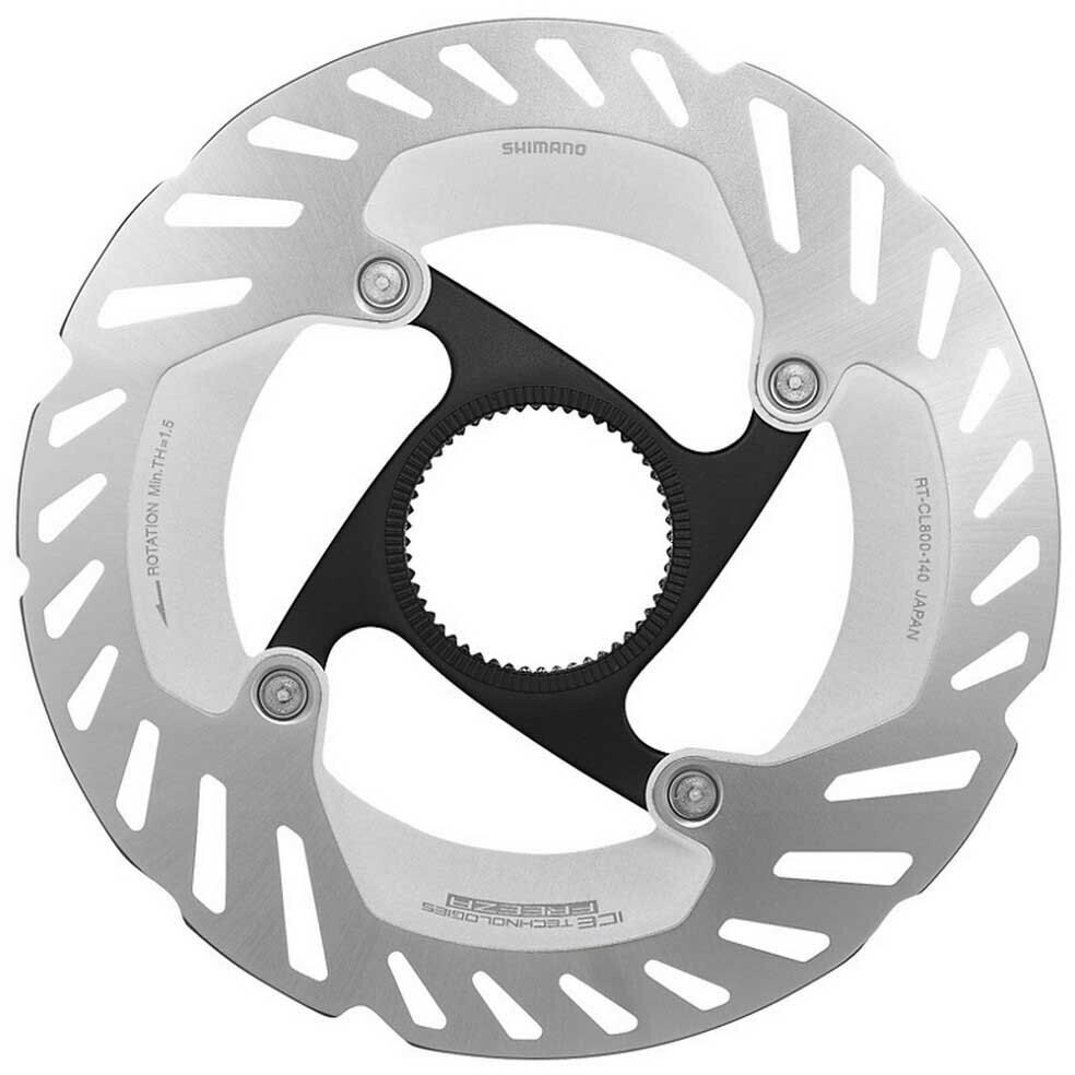 Shimano Rt-cl800 Lock Interno Brake Disc silver 180 mm