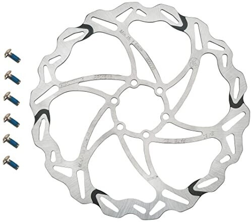 Braking Wfix Batfly 6b Brake Disc silver 180 mm