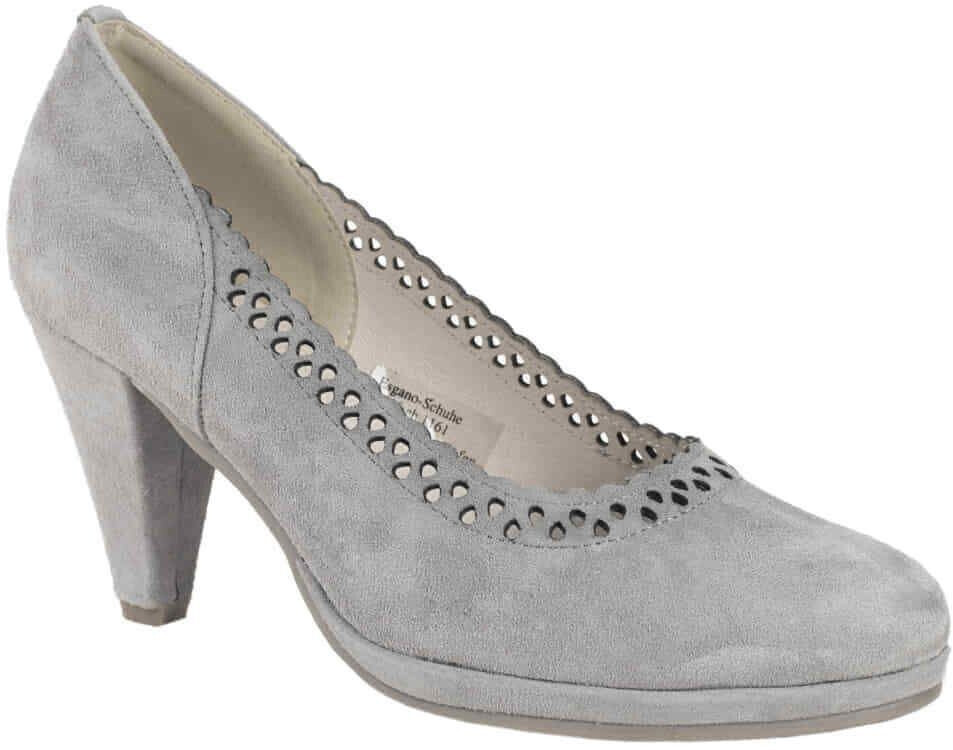 Hirschkogel Pumps Lina stone traditional pumps leather grey